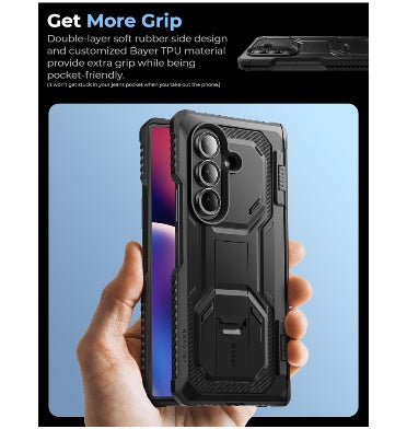 I-Blason Samsung Galaxy Z Fold 7 Premium Full Body Armorbox Protective Bumper Case Black product image 9