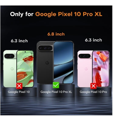 Omotion Google Pixel 10 Pro Xl Premium Tempered Glass Screen And Camera Lens Protector 5pk product image 2