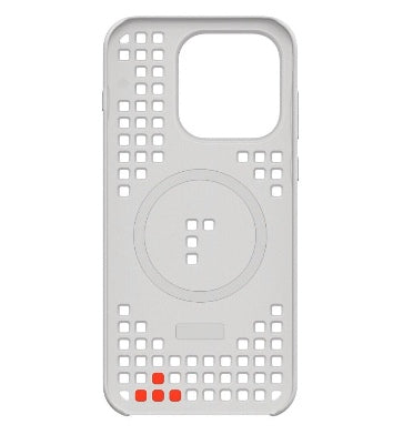Oneplus 15 Hole Pattern Magnetic Case Gray product image 2