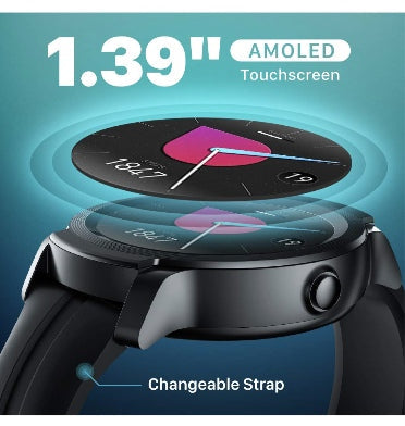 Ticwatch E2 Waterproof Smartwatch Shadow Black product image 2