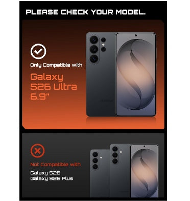 Supcase Samsung Galaxy S26 Ultra Full Body Rugged Protective Case Black product image 2