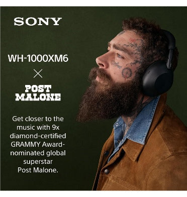 Sony Wh1000xm6 Noise Cancelling Wireless Headphones Black product image 2