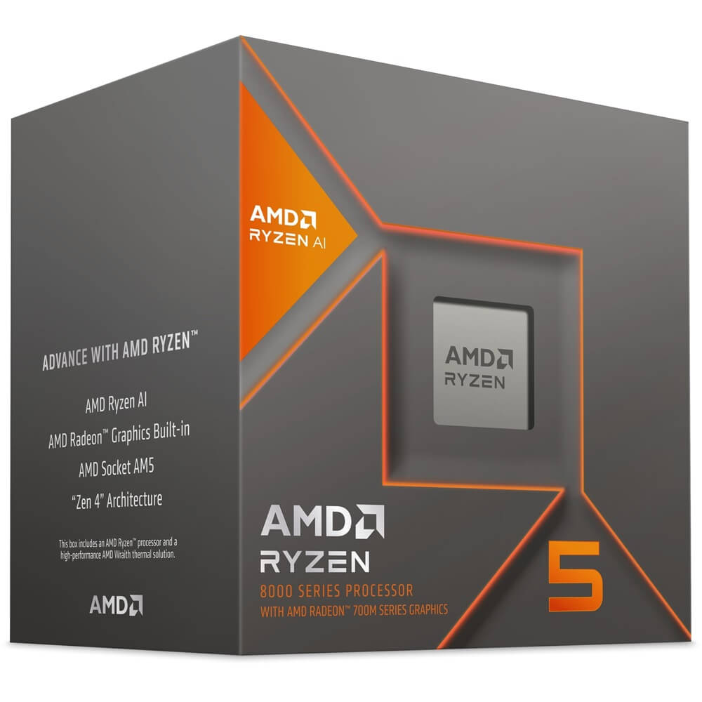 AMD Ryzen 5 8600G Desktop Processor (100-100001237BOX) image 1