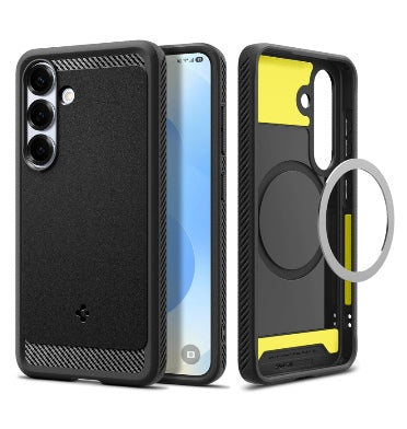Spigen Samsung Galaxy S25+ Premium Rugged Armor MagSafe Case Black product image 2