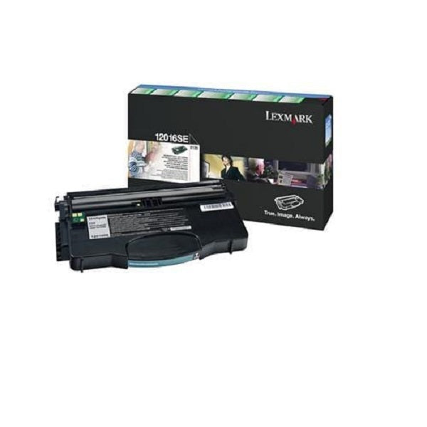 Lexmark 12016SE Return Program Black Laser Toner Cartridge image 1