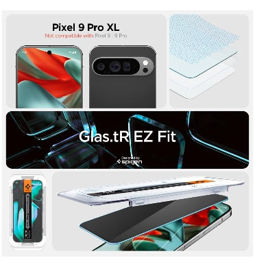 Spigen Google Pixel 9 Pro Xl Premium Tempered Glass Screen Protector - Privacy 2pk product image 3