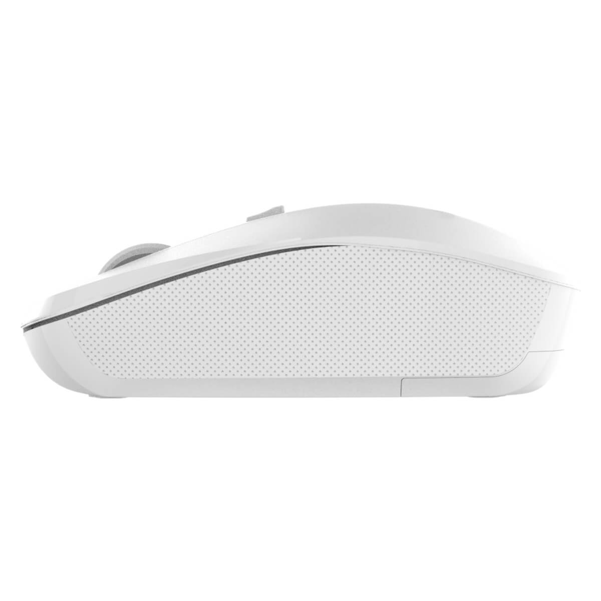 Volkano Granite Series Rechargeable Wireless White Mouse (VK-20196-WT) — in use
