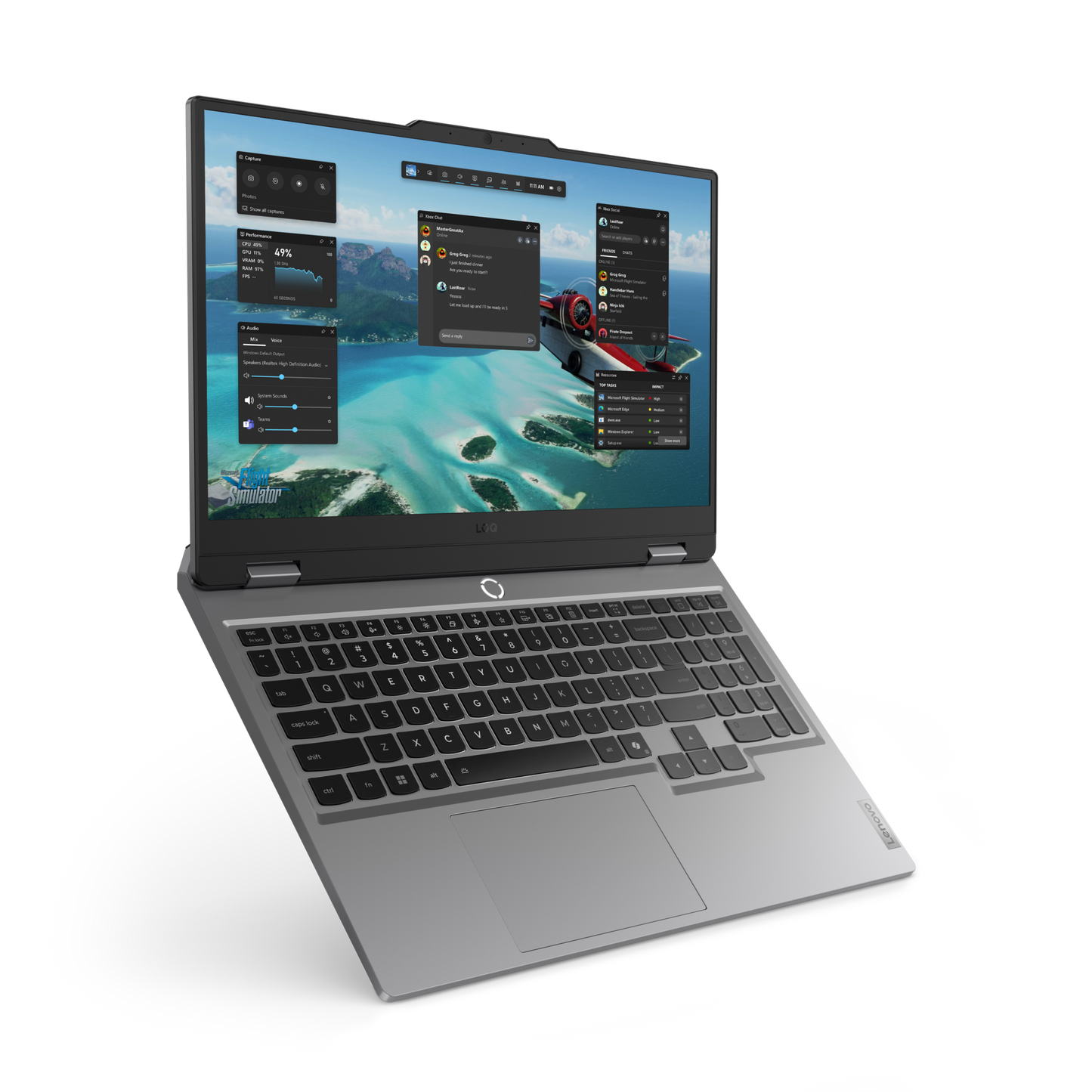Lenovo LOQ 15 Intel Core i7 14700HX 16GB RAM & 1TB SSD RTX 5050 laptop image 8