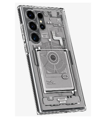Spigen Samsung Galaxy S24 Ultra Premium Ultra Hybrid Case Zero One White product image 5