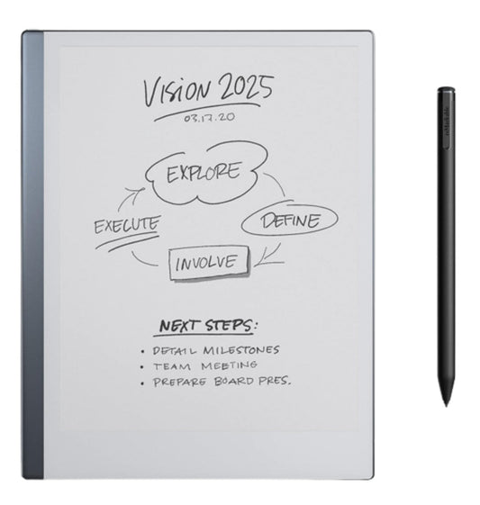 Remarkable 2 Notetaking Tablet With Stylus Pen & Premium Leather Folio Case Black product image 2