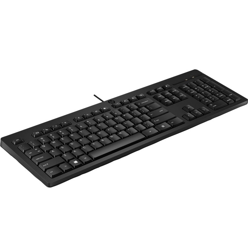 HP 125 Wired Keyboard (266C9AA) — rear view