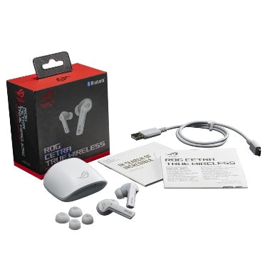 Asus Rog Cetra Wireless Noise Cancelling Gaming Earbuds Gray product image 10
