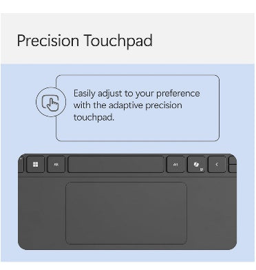 Microsoft Surface Pro 12 12" Alcantara Type Cover Slate product image 2