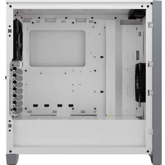 Corsair 4000D Airflow Tempered Glass Mid-Tower ATX White PC Case (CC-9011201-WW) image 2