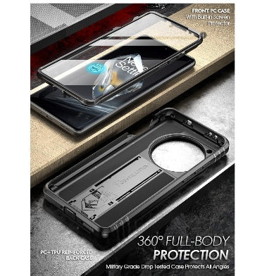 Oneplus 12 Premium Full Body Rugged Poetic Revolution Case Black product image 2