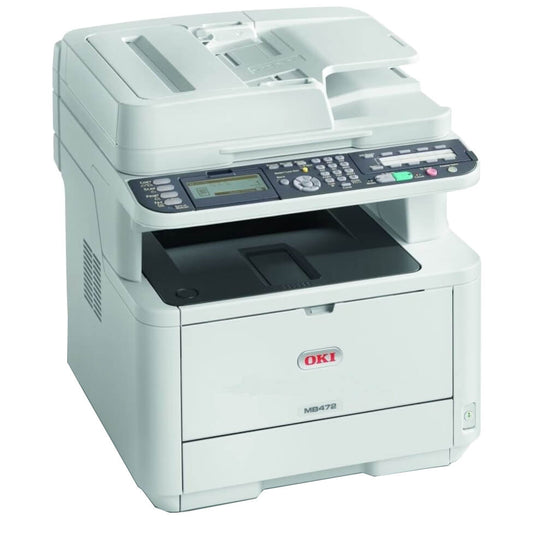 OKI MB472DNW MB400 SERIES A4 Mono Multifunction Printer (45762102) image 2