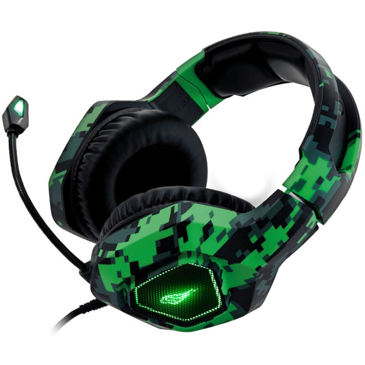 SureFire Skirmish Wired Gaming Headset – Green Camouflage image 2