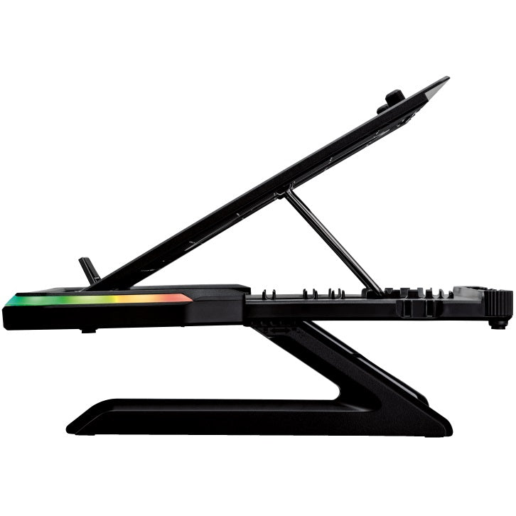 SureFire Portus X1 RGB Gaming Laptop Stand (48842) — side view