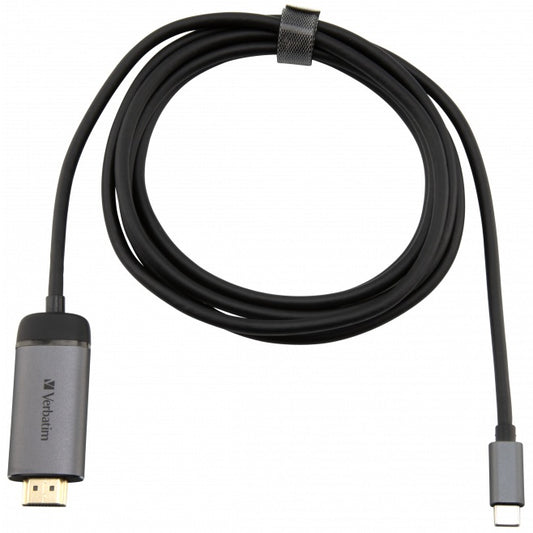 Verbatim USB-C to HDMI 4K Adapter with 1.5m Cable (49144) image 2