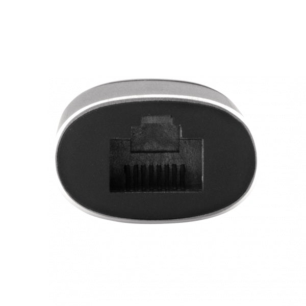 Verbatim USB-C to Gigabit Ethernet Adapter (49146) — rear view