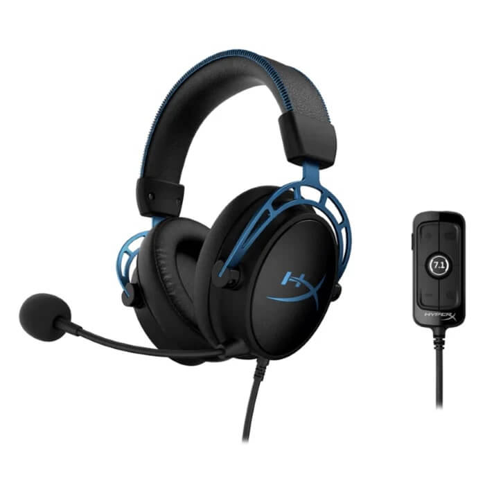 HyperX Cloud Alpha S Black & Blue Gaming Headset (4P5L3AA) image 4