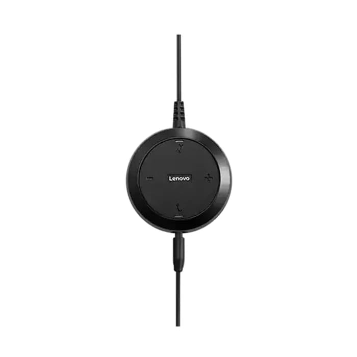 Lenovo Pro Wired Stereo VOIP Headset (4XD0S92991) — rear view