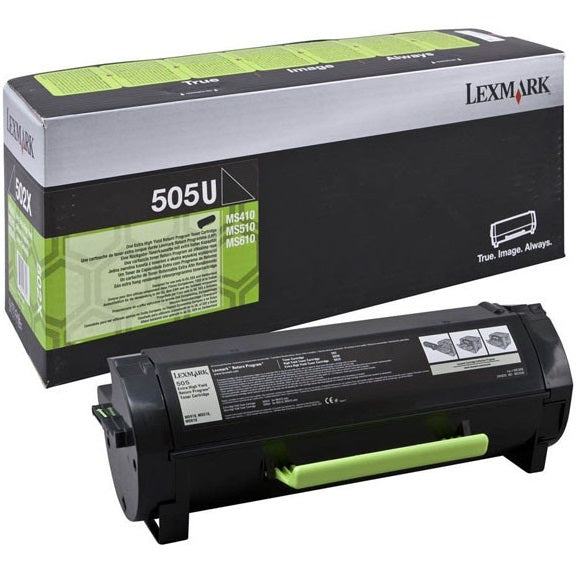 Lexmark 505U Ultra High Yield Return Program Toner Cartridge (50F5U00) image 1