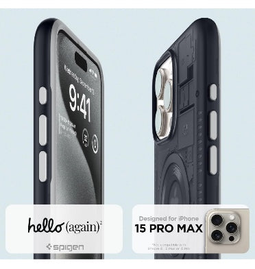 Spigen iPhone 15 Pro Max Premium Classic C1 Magfit Case Graphite product image 2