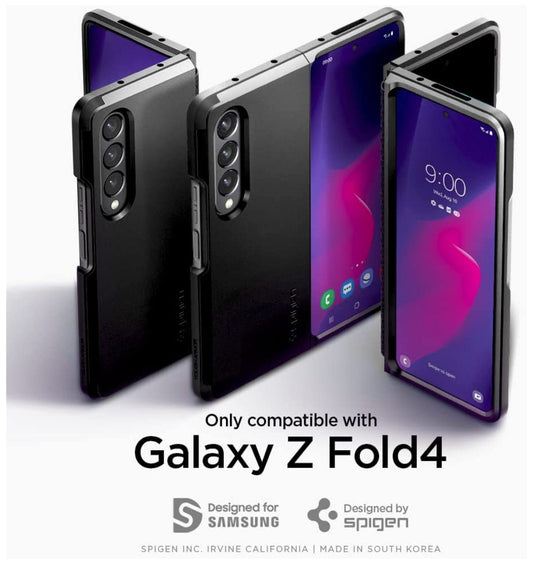 Spigen Samsung Galaxy Z Fold 4 Premium Tough Armor Case Black product image 2