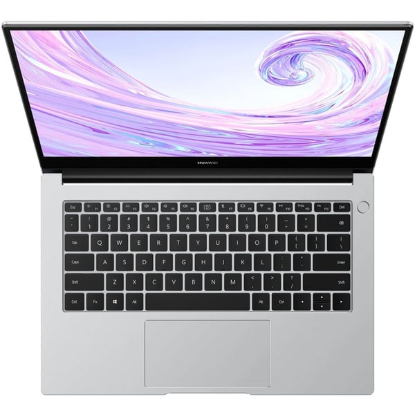 Huawei Matebook D 14 Notebook PC – Core i5-1135G7 / 14.0″ FHD / 8GB RAM / 512GB SSD / Win 11 Home (53012TQF) — rear view