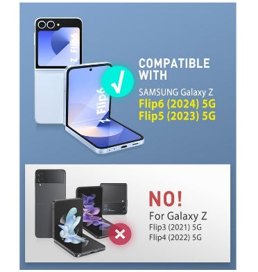 I-Blason Samsung Galaxy Z Flip 6 Premium Full Body Armorbox Protective Case Black product image 2