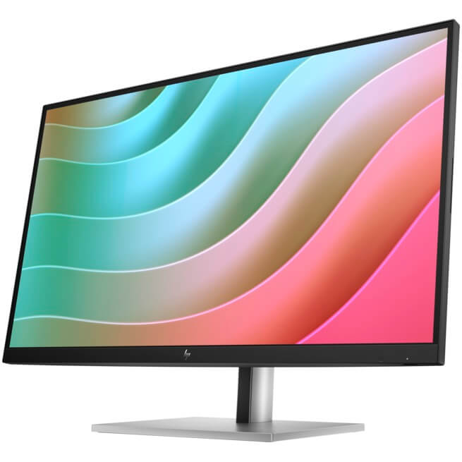 HP E27k G5 27″ 4K USB-C Monitor (6N4C4AA) — side view