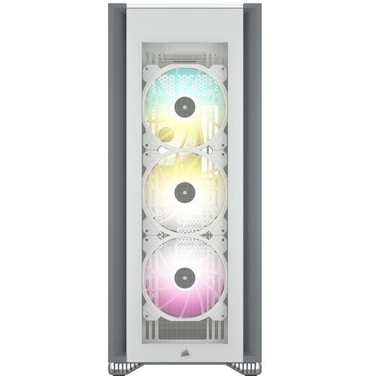 Corsair iCUE 7000X RGB Tempered Glass Full-Tower ATX PC Case – White (CC-9011227-WW) image 2