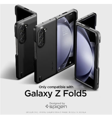 Spigen Samsung Galaxy Z Fold 5 Premium Thin Fit P Case Black product image 2