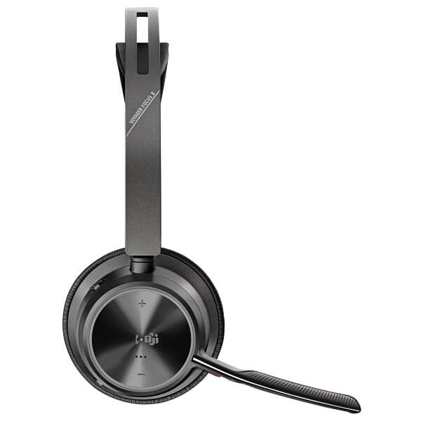 Poly Voyager Focus 2 Microsoft Teams Certified USB-A Headset (77Y85AA) — side view