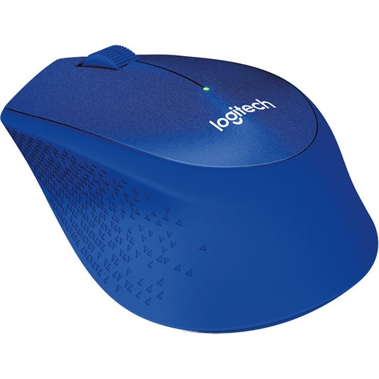 Logitech M330 Silent Plus Wireless Mouse – Blue (910-004910) image 2