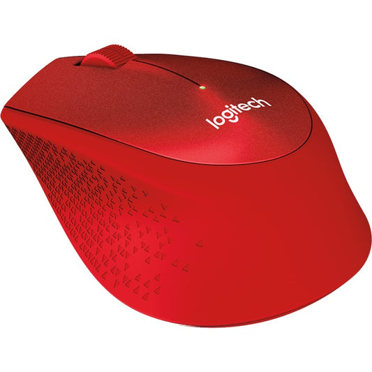 Logitech M330 Silent Plus Wireless Mouse – Red (910-004911) image 2