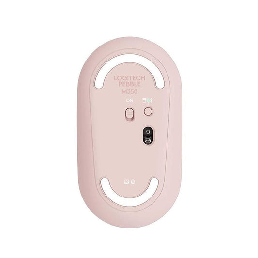 Logitech Pebble M350 Wireless Mouse – Rose (910-005717) image 2