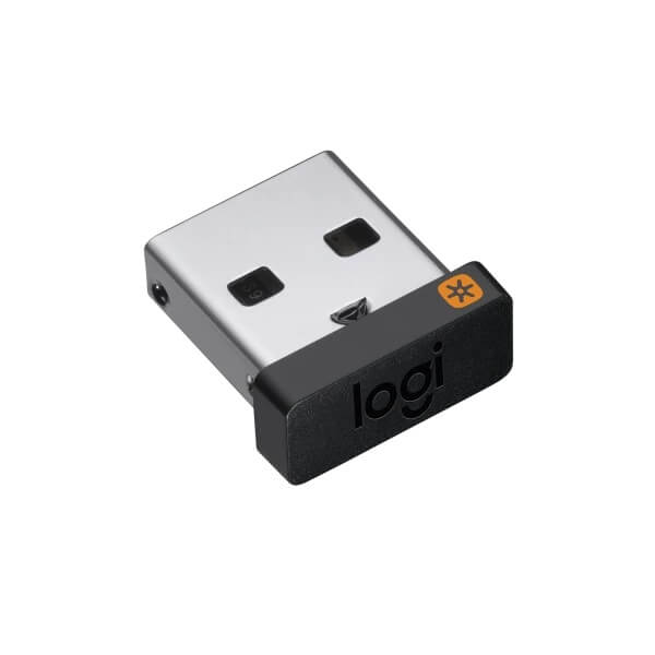 Logitech USB Unifying Receiver (910-005931) — in use