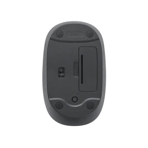 Logitech M196 Bluetooth Mouse – Graphite (910-007459) — front view