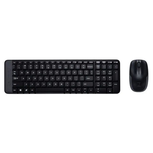 Logitech MK220 Wireless Desktop Keyboard and Mouse Combo (920-003236) image 1