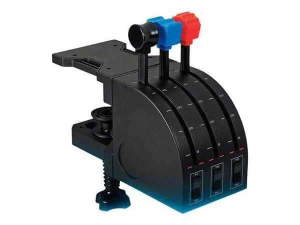Logitech Professional Simulation Flight Yoke and Throttle Quadrant System (945-000004) image 3