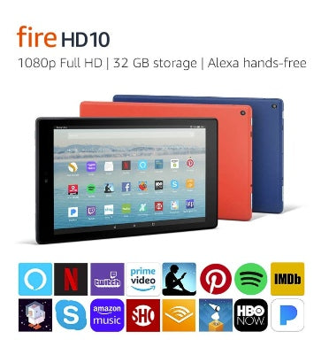 Amazon Fire HD 10" Tablet 64gb Wi-Fi Black With Handsfree Alexa (2019) product image 2