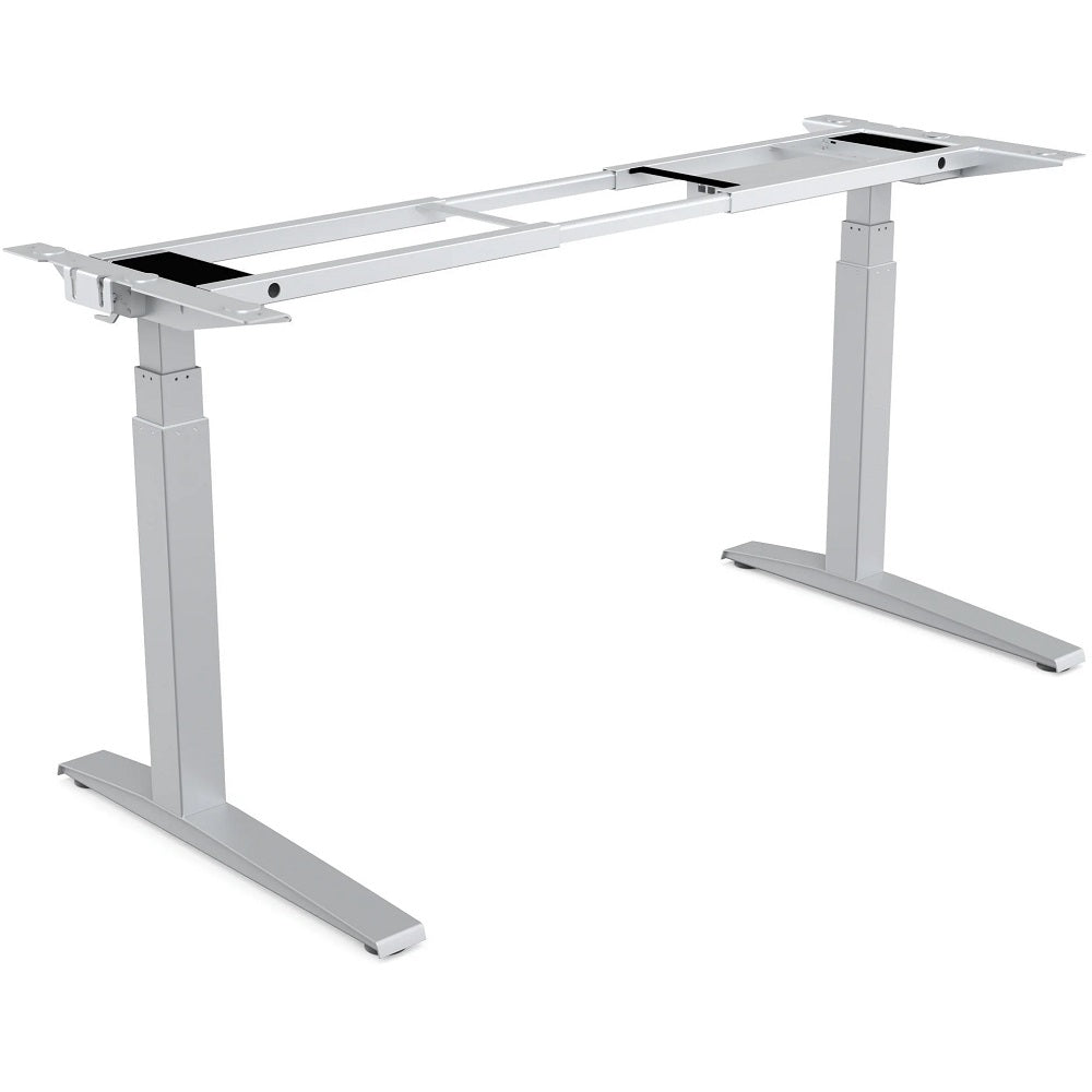 Fellowes Levado height Adjustable Desk (Base only) – Silver (9708601)