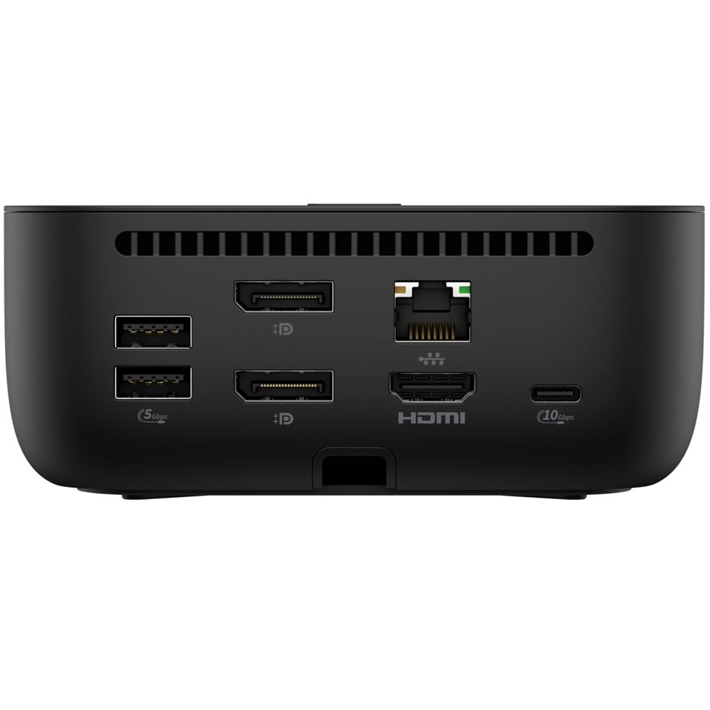 HP USB-C 100W G6 Dock (9X3V1UT) — rear view