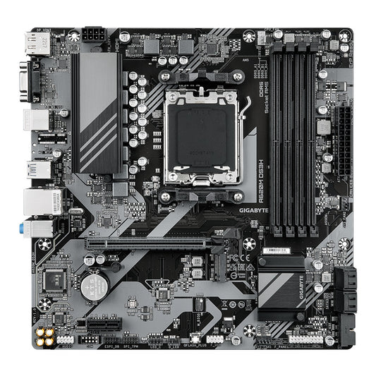 Gigabyte A620M DS3H DDR5 AM5 Motherboard (GA-A620M-DS3H) image 2