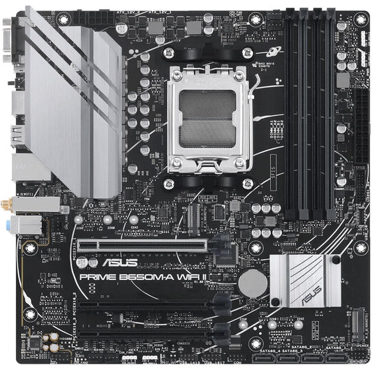 ASUS PRIME B650M-A WIFI II AM5 mATX Motherboard image 2