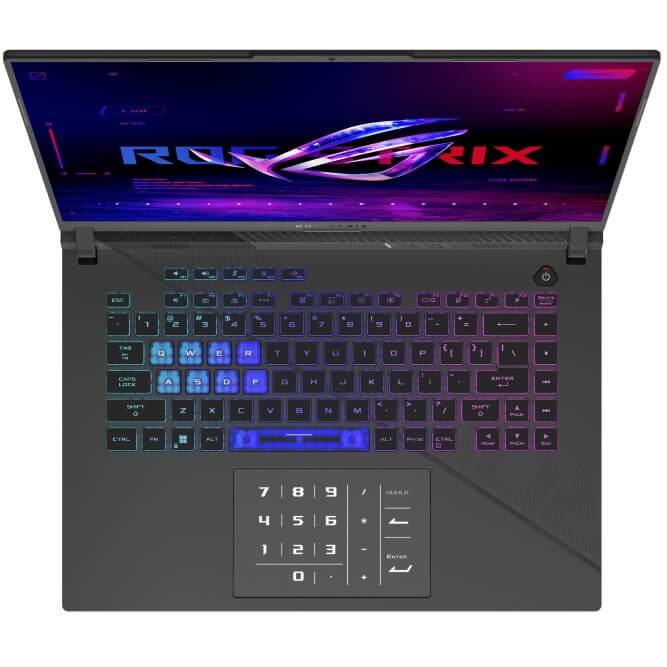 ASUS ROG Strix G16 G614 Gaming Notebook PC – Core i9 14900HX / 16″ QHD+ 240Hz / 8GB RAM / 1TB SSD / NVIDIA RTX 4060 8GB / Win 11 Home (G614JVR-I91610G0W) image 4