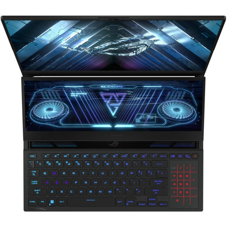 ASUS ROG Zephyrus Duo 16 GX650 Gaming Notebook PC – Ryzen 9-6900HX / 16.0″ WQXGA / 32GB RAM / 1TB SSD / NVIDIA RTX 3080 Ti 16GB / Win 11 Home / Black (GX650RX-93210B0W) image 4