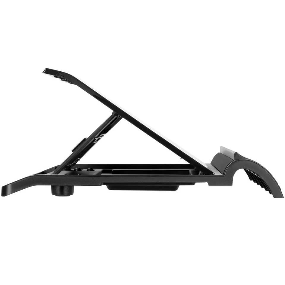 Targus Antimicrobial Ergo Laptop Stand (AWE802AMGL) — in use